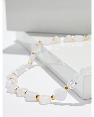 Talbots Sweet Lucent Necklace - Grey