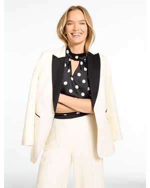 Talbots Lightweight Double Cloth Blazer - Black