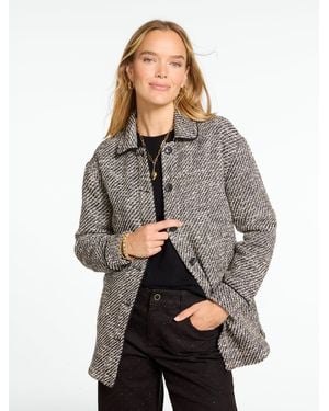 Talbots Shirt Jacket - Grey