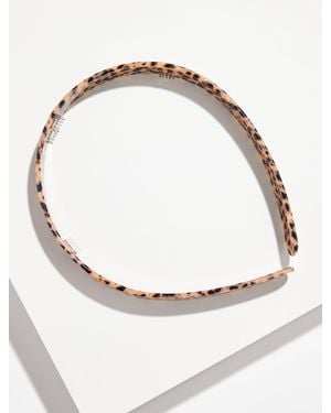 Talbots Tricolour Cheetah Headband - White