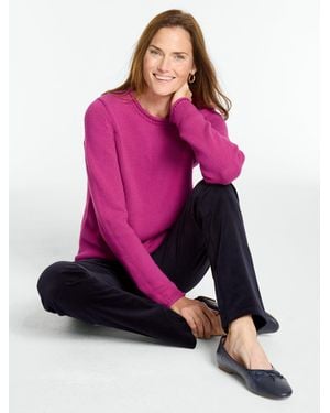 Talbots The Classic Roll Neck Jumper - Pink