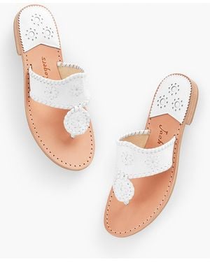 Jack Rogers Jacks Flat Sandals - White