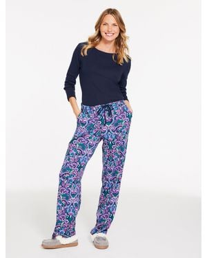 Talbots Cotton Pajama Set - Blue