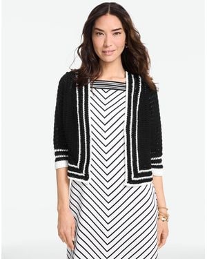 Talbots Bicolour Shrug - Black
