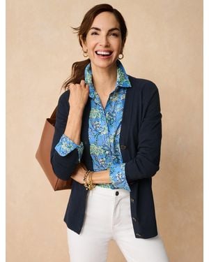 Talbots Modern Classic Shirt - Blue