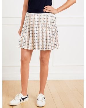 Talbots Lightweight Piqué Skort - Natural