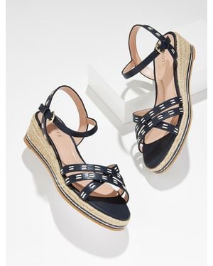Talbots Pamela Vachetta Wedge Sandals - Pink