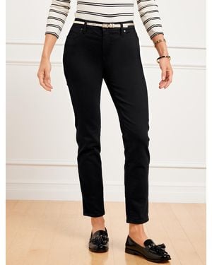 Talbots Slim Ankle Jeans - Black