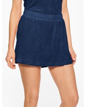Aqua Club Terry Skort Cover-up - Blue