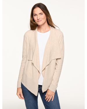 Talbots Plus Exclusive Metallic Threaded Flyaway - Natural