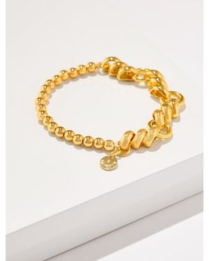 Talbots Tri Links Bracelet - Metallic