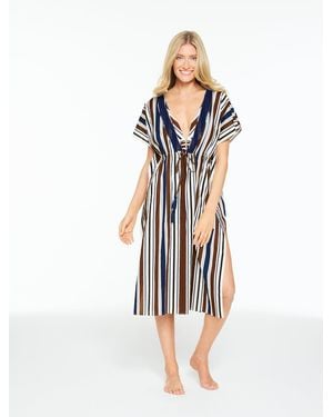 Aqua Club Caftan Cover-up - White