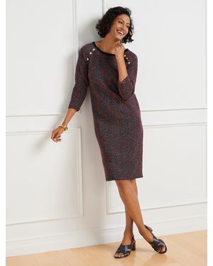 Talbots Tweed Shift Dress - Multicolour