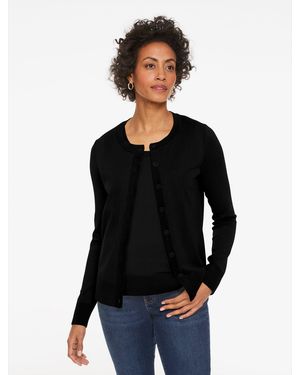 Talbots Charming Cardigan Jumper - Black