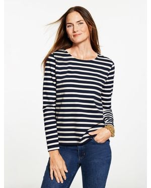 Talbots Crewneck T-shirt - Blue