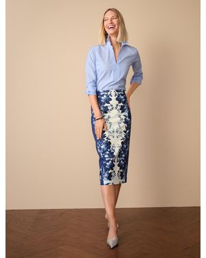 Talbots Pencil Skirt - Blue