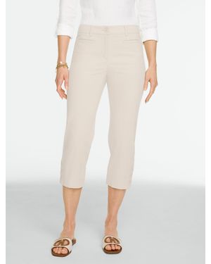Talbots Heritage Twill Capri Pants - White