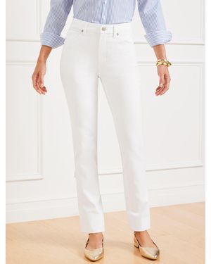Talbots Straight-leg Jeans - White