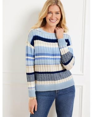 Talbots Crewneck Jumper - Blue