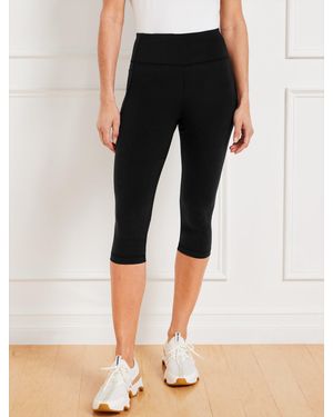 Talbots Out & About Pedal Pusher Pants - Black