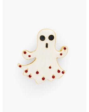 Talbots Ghost Brooch - White