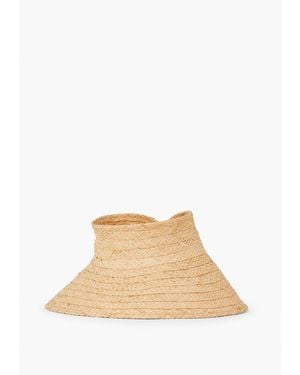 Hat Attack Roll Up Visor - Natural
