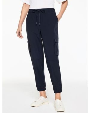 Talbots Journey Ripstop Eyelet Cargo Pants - Blue
