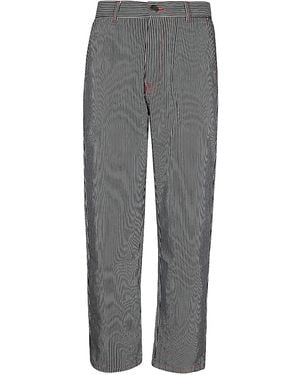 Thames MMXX Striped Jeans - Grey