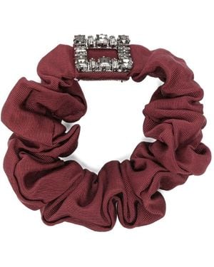 Roger Vivier Tres Vivier Scrunchie - Pink