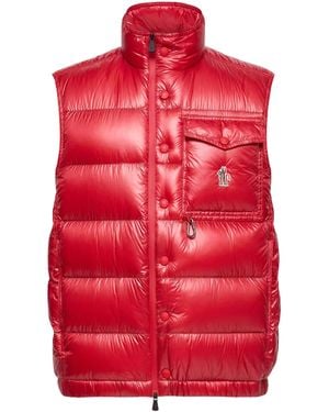 Moncler Uychi Padded Vest - Red