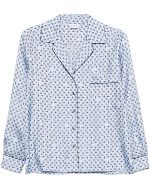 Max Mara Silk Shirt - Blue
