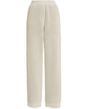Brunello Cucinelli Cotton Trousers - White