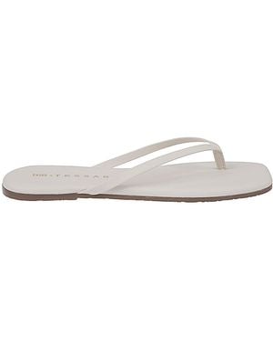 TKEES Thong Sandals - White