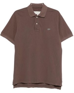 ERL Logo Polo Shirt - Brown