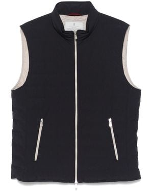 Brunello Cucinelli Nylon Down Jacket - Black
