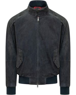 Baracuta Suede Jacket - Black