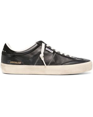 Golden Goose Soul-Star Leather Trainers - Black