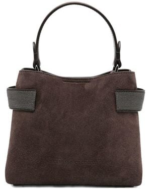 Brunello Cucinelli Leather Handbag - Brown