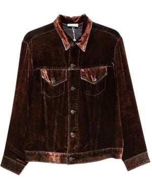 Pierre Louis Mascia Velvet Jacket - Brown