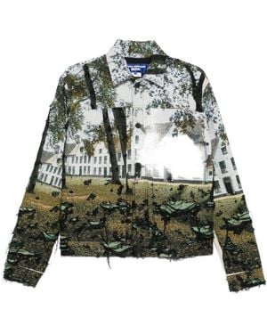 Junya Watanabe Printed Jacket - Green