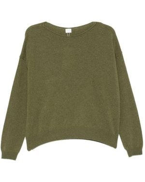 C.t. Plage Cashmere Crewneck Jumper - Green