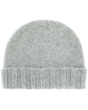 Drumohr Thin Wool Hat - Grey
