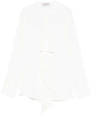 Alberto Biani Silk Shirt - White