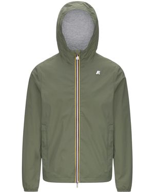 K-Way Stretch Nylon Jacket - Green