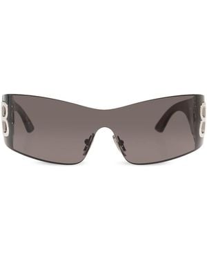 Balenciaga Bossy Mask Sunglasses - Grey