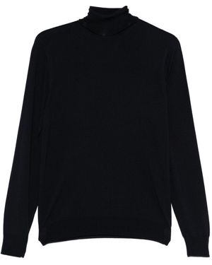 Drumohr Turtleneck Long Sleeves Jumper - Black