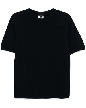 Giorgio Armani Wool Sweatshirt - Black