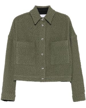 IRO Pabli Cotton Jacket - Green
