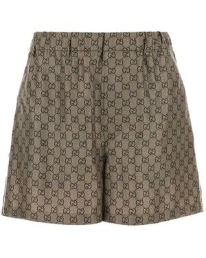 Gucci Shorts - Marrone