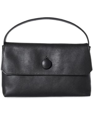 The Row Sally Leather Handbag - Black